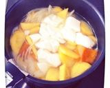 調味料なしで美味しい❤さつまいもスープ作り方3写真
