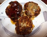 ヘルシーな3色豆腐ハンバーグ作り方6写真