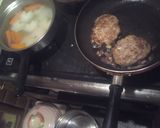 早い！！野菜と一緒に煮込みハンバーグ作り方2写真