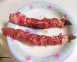 ✽お弁当に✽焼肉のたれでアスパラギュー巻作り方2写真