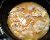 豆腐入り◆あったかニラ豚◆味噌味作り方5写真