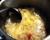 白菜のうまみたっぷりシチュー作り方5写真