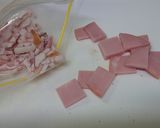 2回食べてカロリー1枚分簡単ピザトースト作り方1写真