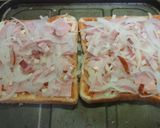 2回食べてカロリー1枚分簡単ピザトースト作り方3写真