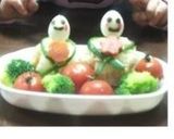 ひな祭りにかわいくデコ寿司作り方16写真