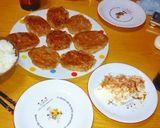 食感絶品もちカリふわエビぷり根菜塩麹団子作り方12写真