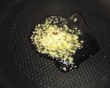 蕾菜と塩麹茸のにんにく炒め作り方2写真