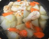 *こってり*手羽元と大根の煮物*作り方5写真