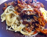 野菜たっぷりの☆和風ミートソースパスタ♫作り方5写真