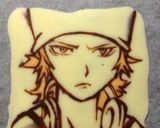 ♡キャラチョコ♡細い線の書き方♡作り方5写真