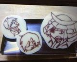♡キャラチョコ♡細い線の書き方♡作り方9写真