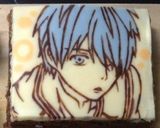 ♡キャラチョコ♡細い線の書き方♡作り方10写真
