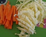 ズボラで野菜もりもりパスタランチ☆作り方1写真
