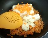 簡単＆ヘルシー☆照り焼き味のいり豆腐☆作り方3写真