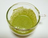 白ココアで簡単！おうちカフェ★抹茶ラテ作り方1写真