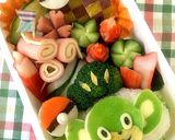 モンスターボール 2つ (キャラ弁)作り方13写真