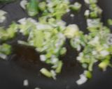 葉唐きゅうり（刻み）でチャーハン作り方3写真