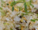 葉唐きゅうり（刻み）でチャーハン作り方8写真