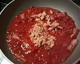◆簡単本格的♡ツナのトマトソースパスタ◆作り方2写真