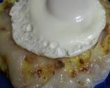 関西トロトロ餅目玉焼きONお好みトースト作り方5写真