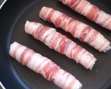油揚げ＆豚肉ロール焼き★渦巻きあんかけ作り方6写真