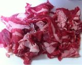 ♡牛肉入りひじき豆の煮物♡作り方3写真