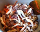 ♡牛肉入りひじき豆の煮物♡作り方5写真