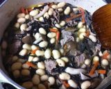 ♡牛肉入りひじき豆の煮物♡作り方7写真