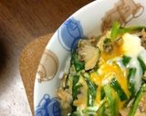 アサリとニラで卵とじ☆つゆだくにして丼♡作り方4写真