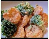 焼いて混ぜるだけ*簡単エビマヨ作り方5写真