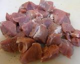 簡単！豚ヒレ肉＆きのこ✿クリーム煮込み✿作り方2写真