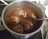 三種類のお肉で作る＊ジューシーハンバーグ作り方8写真