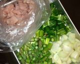 柔らか鶏ムネと野菜のコロコロ中華炒め‼作り方2写真