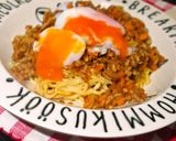 お手軽メイン♪ジャージャー麺風作り方5写真