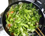 キムチで旨みアップ☆肉野菜炒め作り方5写真