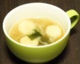 長ネギとワカメのスープ作り方15写真