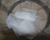 蟹蒲鉾の奉書巻と蛇腹胡瓜の黄身酢がけ作り方4写真