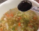 カップスープを使った　野菜たっぷりスープ作り方3写真