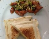 朝食に♡フライパンでホットサンド♪作り方8写真