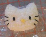 桜ﾋﾗﾘひな祭り☆キャラ弁☆ｷﾃｨちゃん作り方1写真