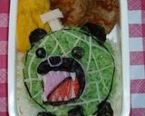 キャラ弁　メロン熊作り方6写真