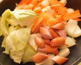 ベストチョイス★野菜炒め作り方1写真