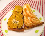 みかんで出来る♪オレンジチョコトースト作り方5写真