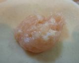 鶏ミンチＤＥわんたん＾＾あげ～作り方1写真