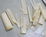 春の香り*ウドとイカの酢味噌和え作り方3写真