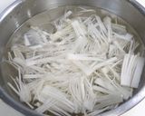 春の香り*ウドとイカの酢味噌和え作り方4写真