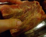 ストウブで作る豚ロースの蒸し焼き作り方1写真