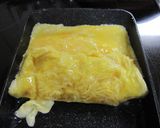 チーズ玉子焼き作り方2写真