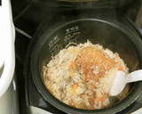 【捨てないで！】豚角煮の煮汁で炊込みご飯作り方3写真