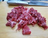 牛肉とごぼうの佃煮作り方2写真